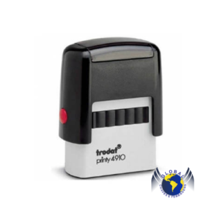 Carimbo Trodat P2 4910 Preto (26X9MM)