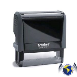 Carimbo Trodat 4913 Cinza (58X22MM)