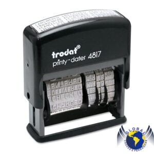 Carimbo Trodat 4817 Datador com Texto