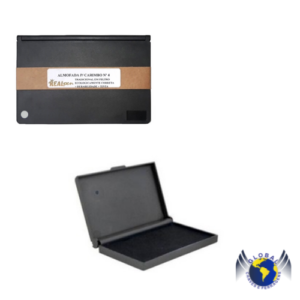 Almofada Para Carimbo De Madeira Real Pen N02 (9,4X5,3CM) Preta