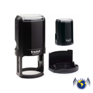 CARIMBO TRODAT 4642 PRETO (R42MM)