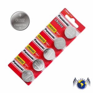 Pilha Bateria Panasonic CR2032 3V C/5UNI. G39A