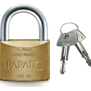 CADEADO PAPAIZ CRT 50MM TETRA CHAVE