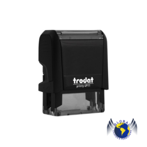 Carimbo Trodat P4 4911 Preto (38x14mm)