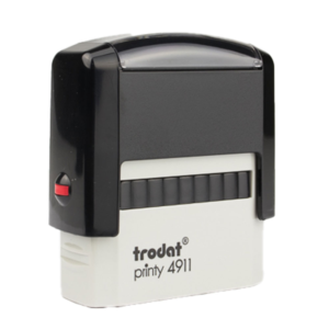 Carimbo Trodat P2 4911 Preto 202676 (38x14mm)